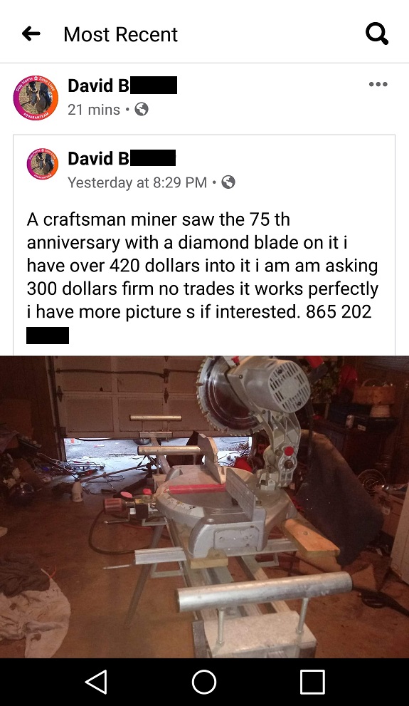 Picture of Saw for Sale